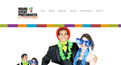 Desktop Screenshot of miamieventphotobooth.com